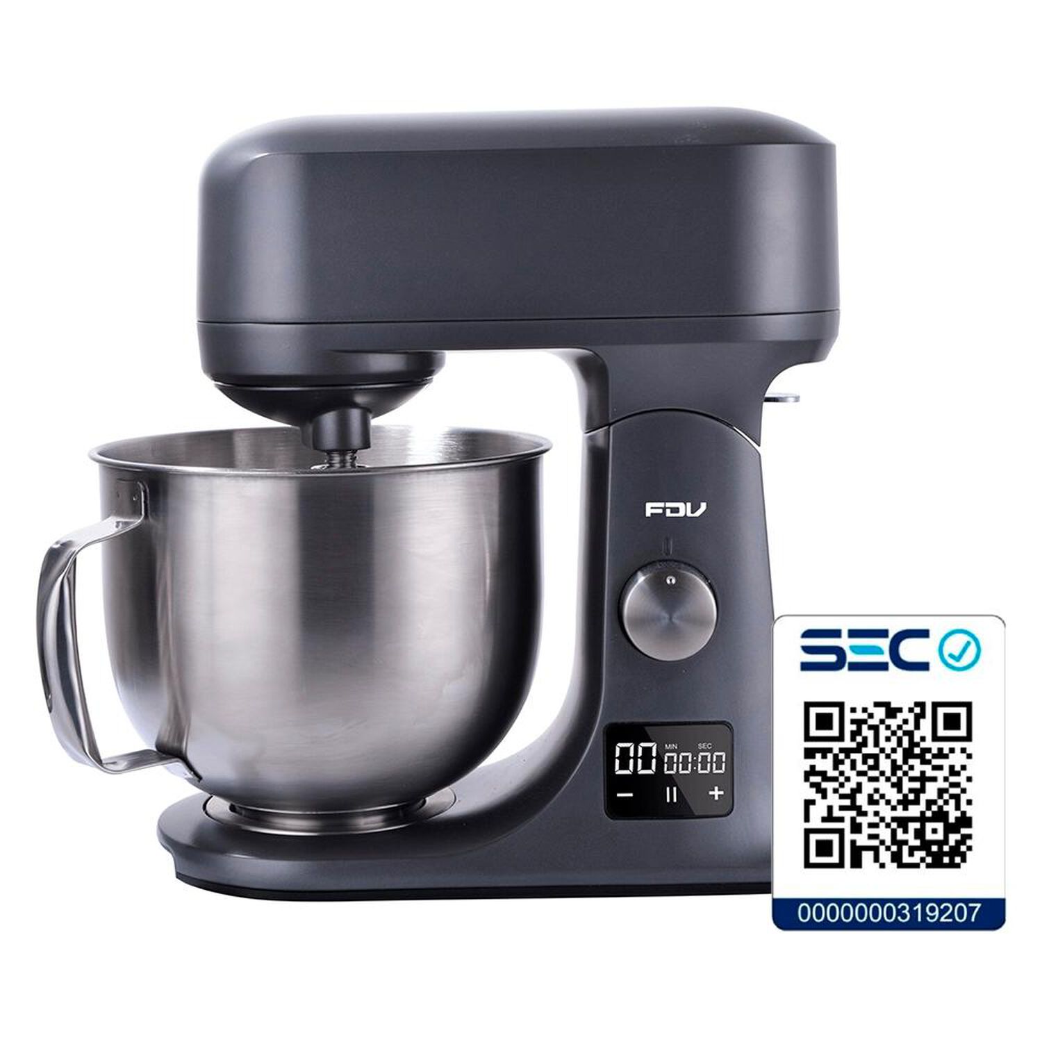 Batidora de Pedestal FDV Atenea Grey / 5 Litros / 1200W image number 3.0