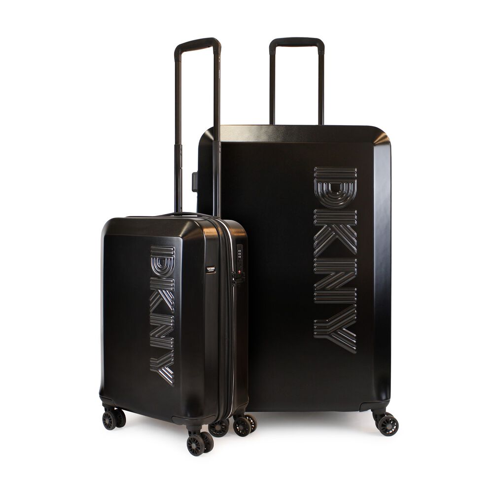 Pack 2 Maletas Donna Karan Lumina S 10kg + L 23kg Negra Dkny image number 0.0