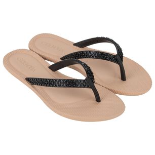 Sandalia Mujer Negro/beige Every Day Grendha