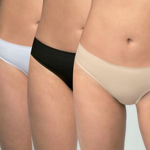 Pack Bikini Microfibra Ultra Suave Mujer Intime / 3 Unidades