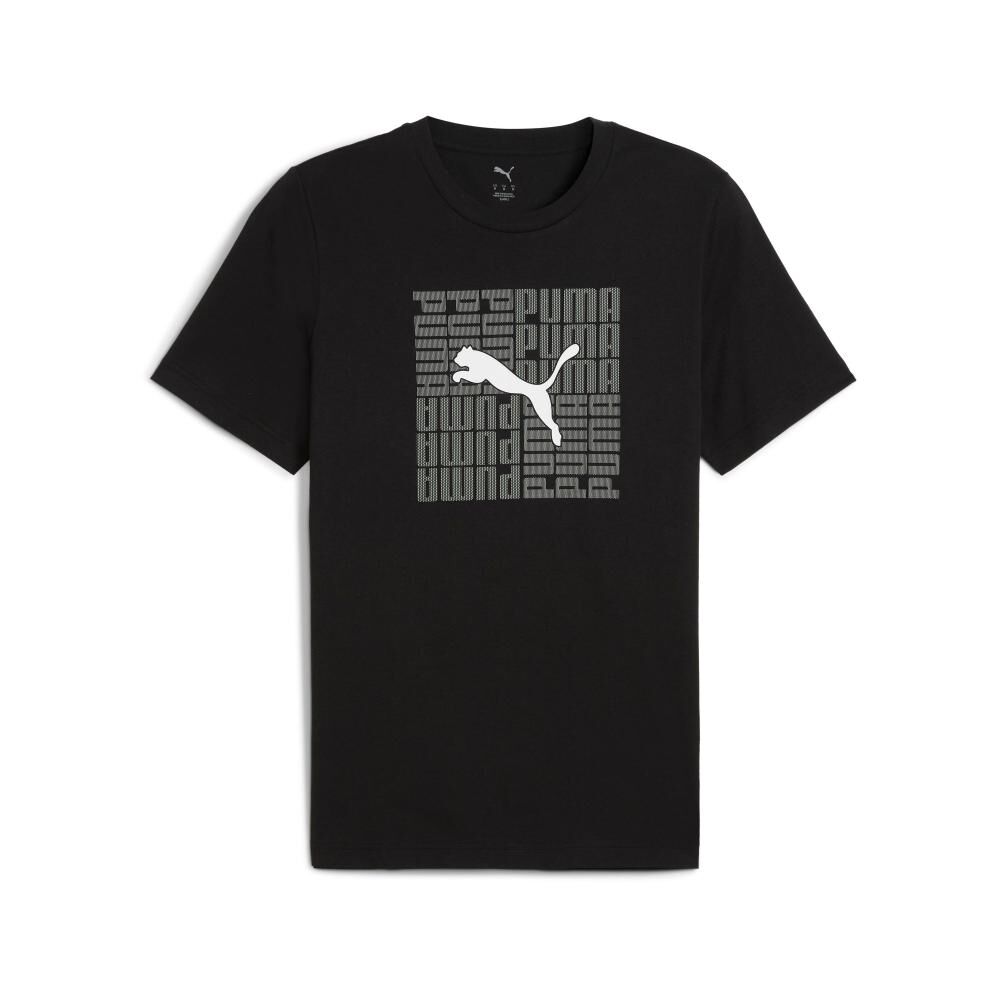 Polera Deportiva Hombre Puma Graphic Box Tee image number 0.0