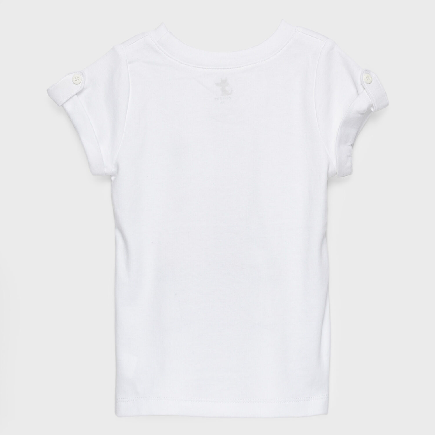 Polera Blanca Paris Adulto Algod&oacute;n Peruano image number 1.0