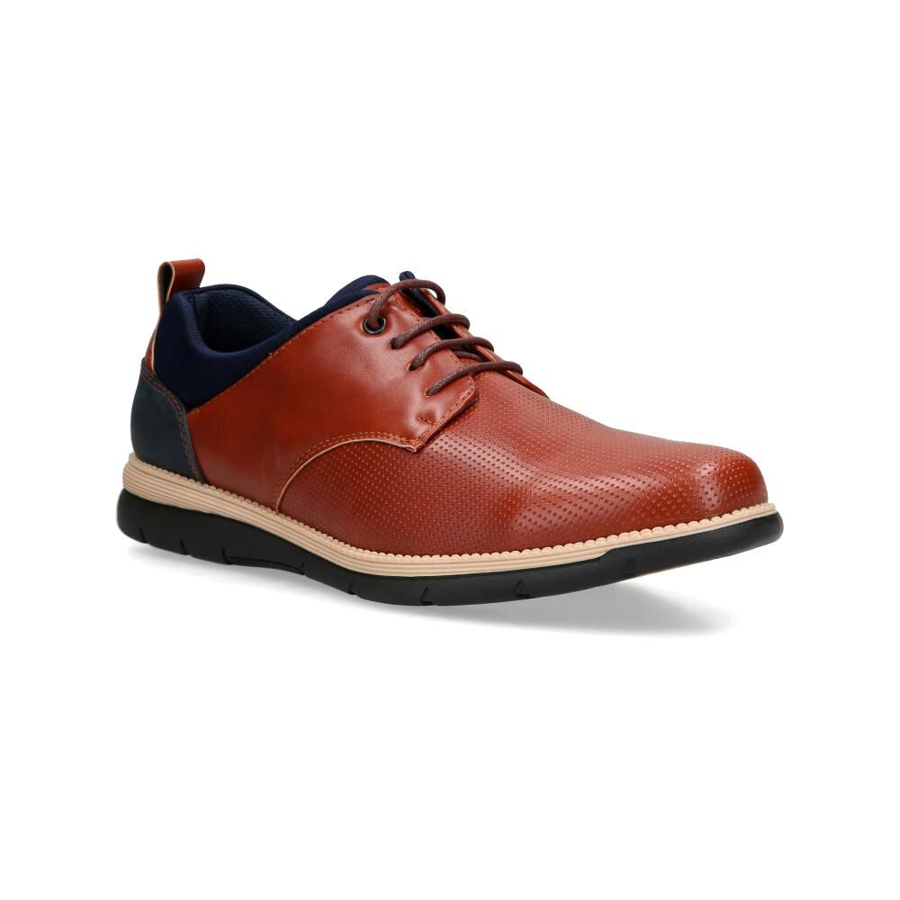 Zapato Casual Hombre Az Black Brown image number 0.0