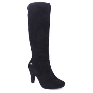 Bota Chalada Mujer Plataform-7 Negro Moda