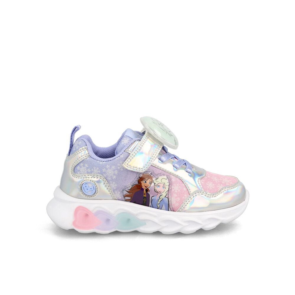 Zapatilla Ni&ntilde;a Bubblegummers Elsa Blanco-lila image number 0.0