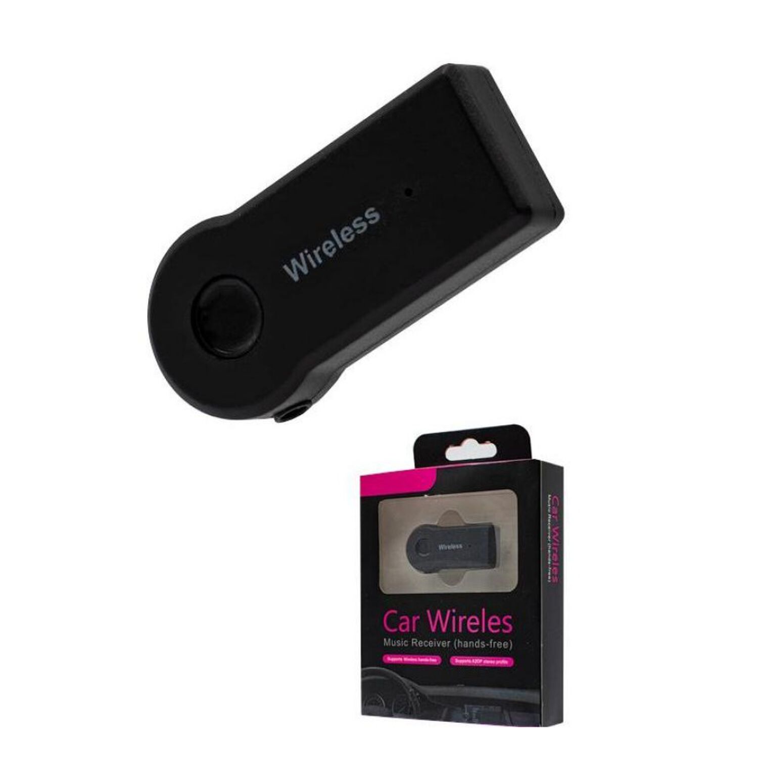 Receptor Bluetooth Auto Manos Libres Usb A Jack 3.5mm Negro image number 2.0