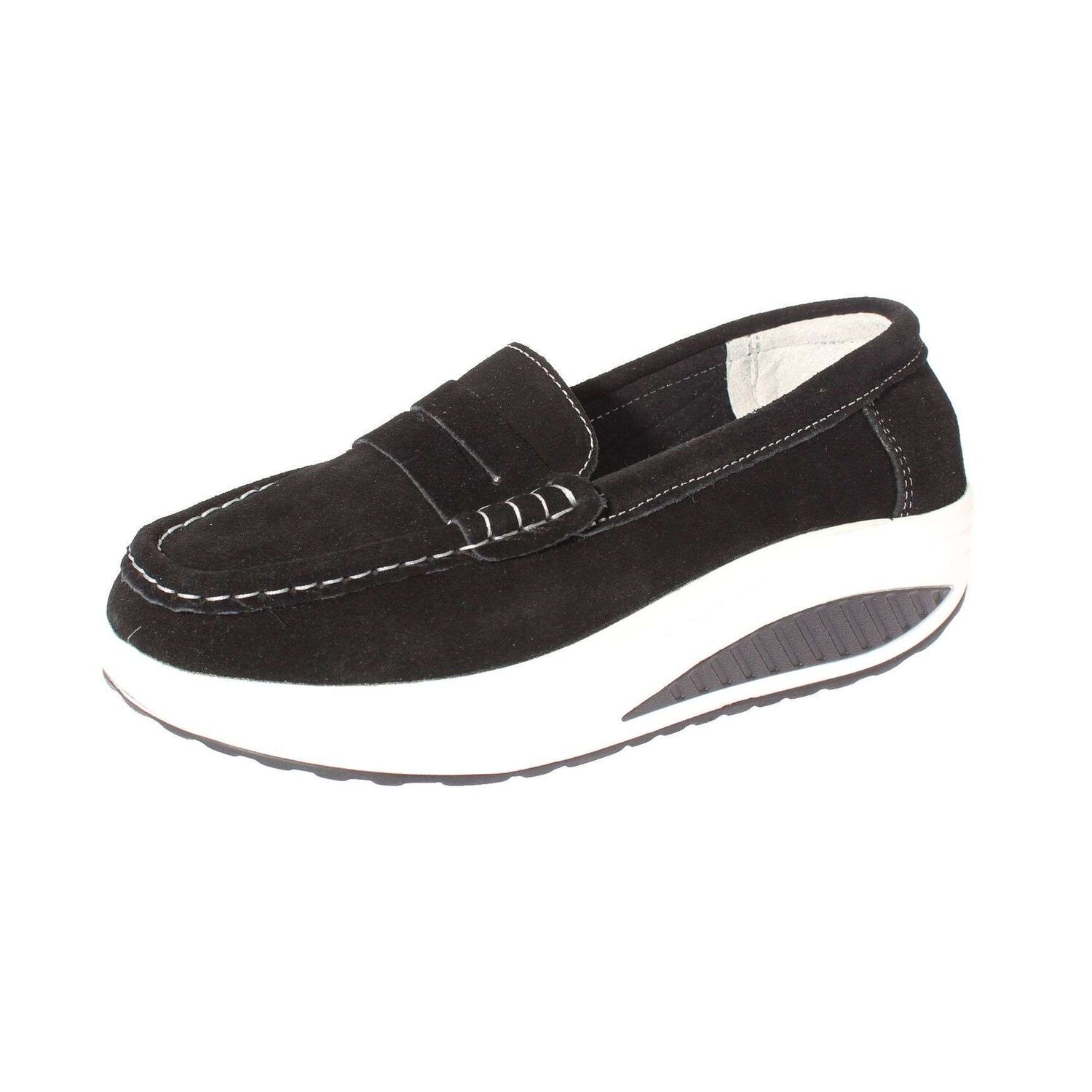 Mocas&iacute;n Confort Negro V&iacute;a Franca Art. 52110b31153black image number 0.0