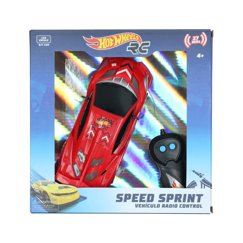 Auto Radiocontrolado Hotwheels Speed Sprint image number 1.0