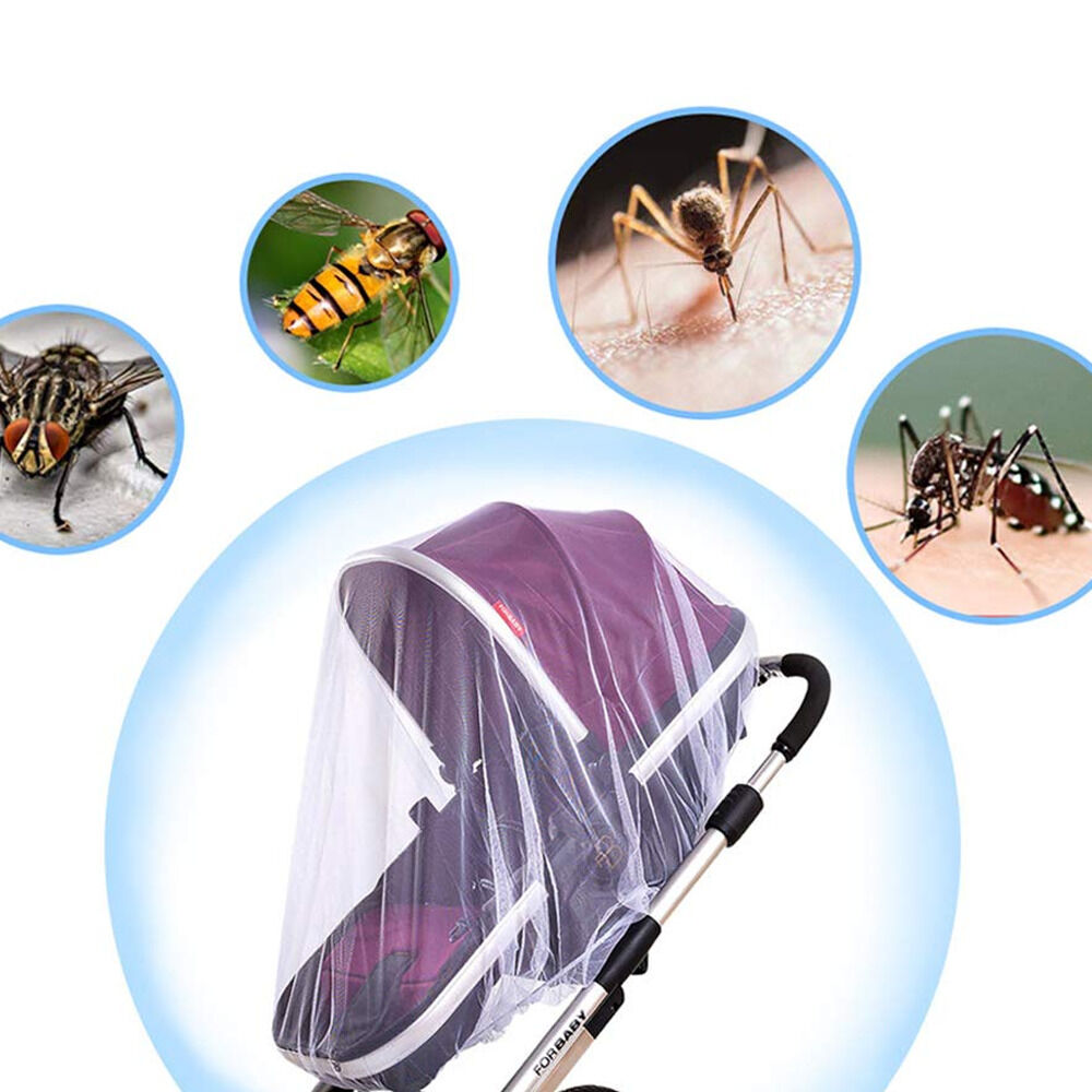 Mosquitera Universal Para Cochecito Portabebes Y Moises image number 3.0