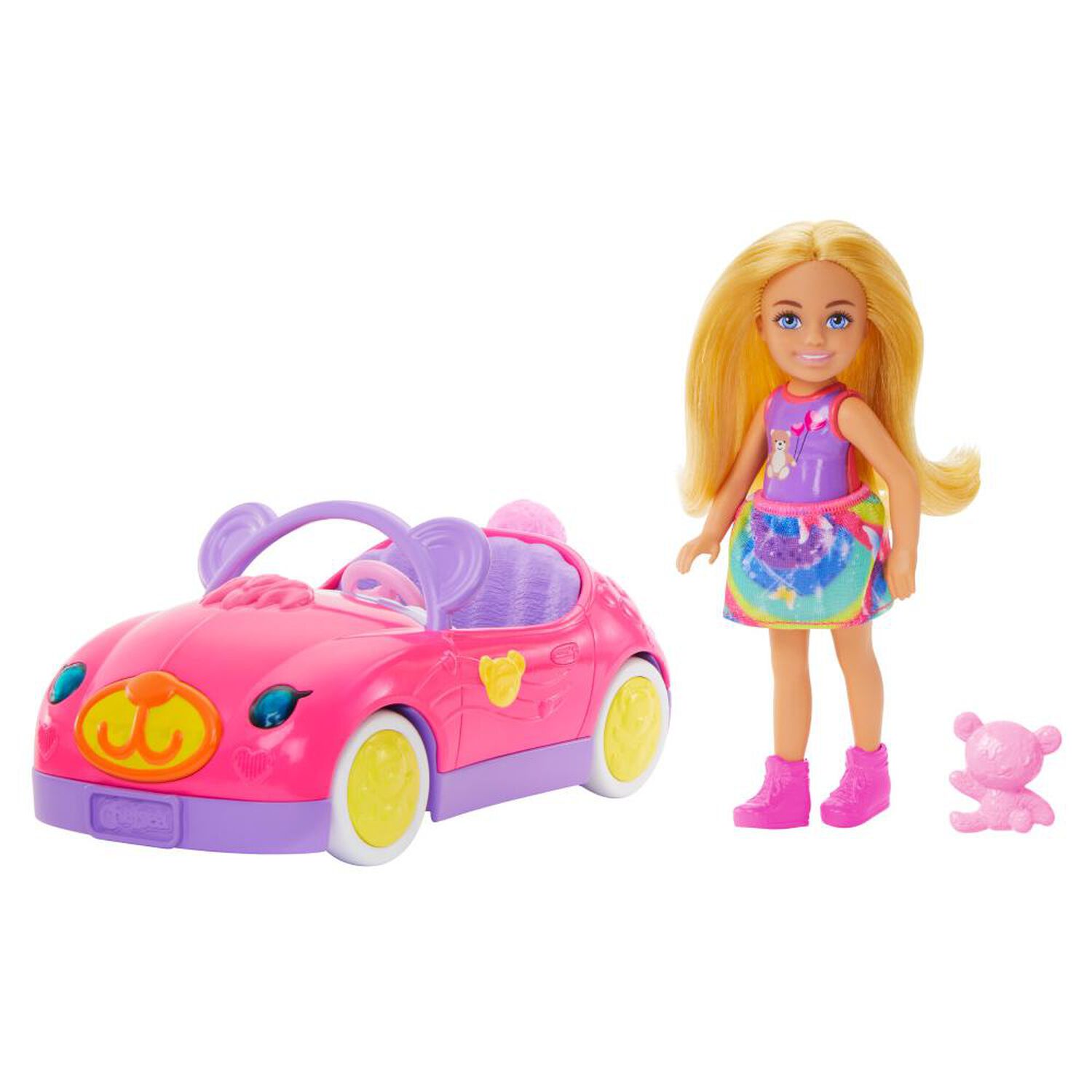 Set De Mu&ntilde;ecas Barbie Chelsea Mu&ntilde;eca Y Auto image number 0.0