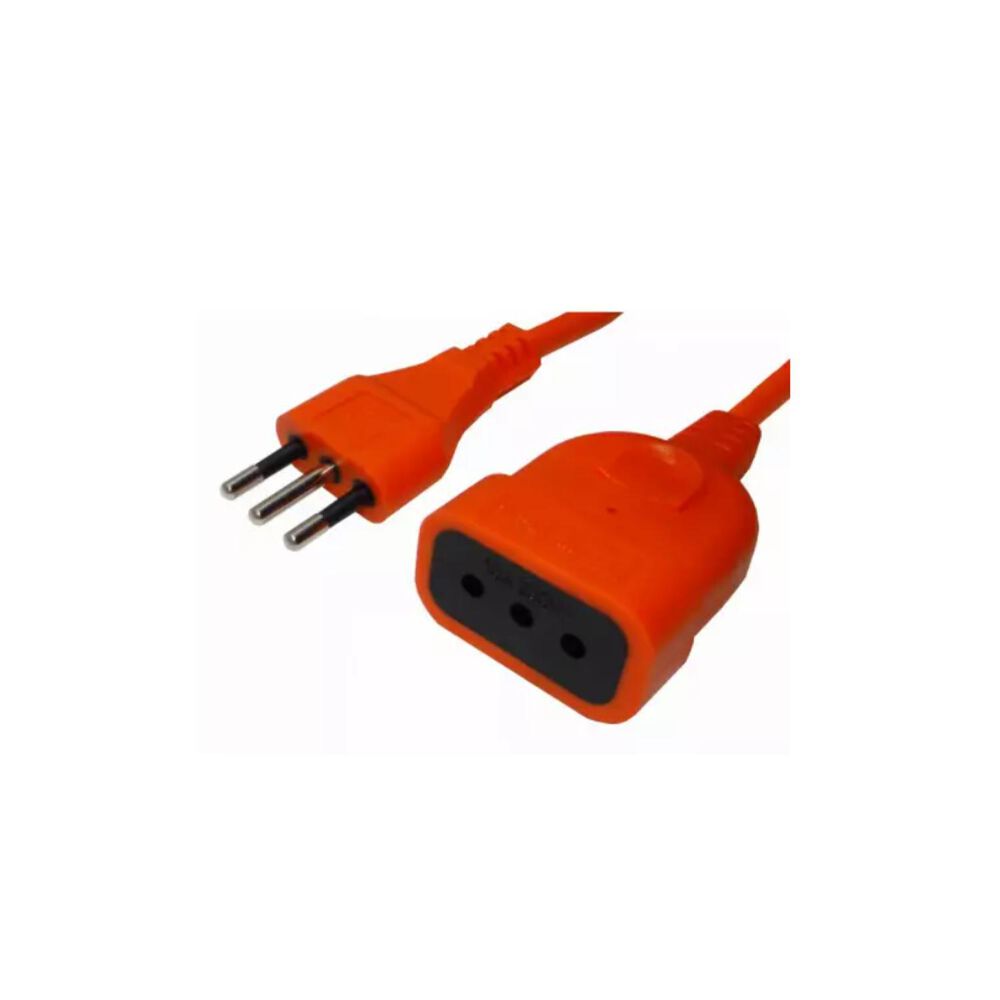 Alargador Extension De Corriente 20mts 10a Naranja image number 2.0