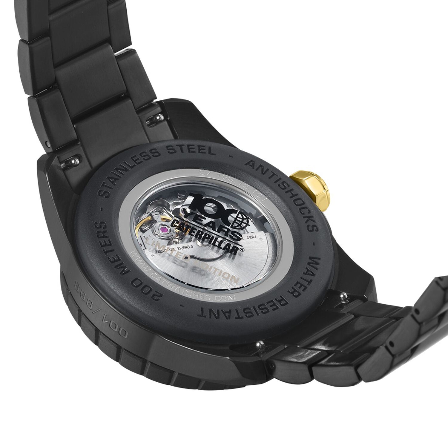 Reloj Cat Hombre 100 A&ntilde;os Edici&oacute;n Limitada Set-s7-168-12-121 image number 3.0