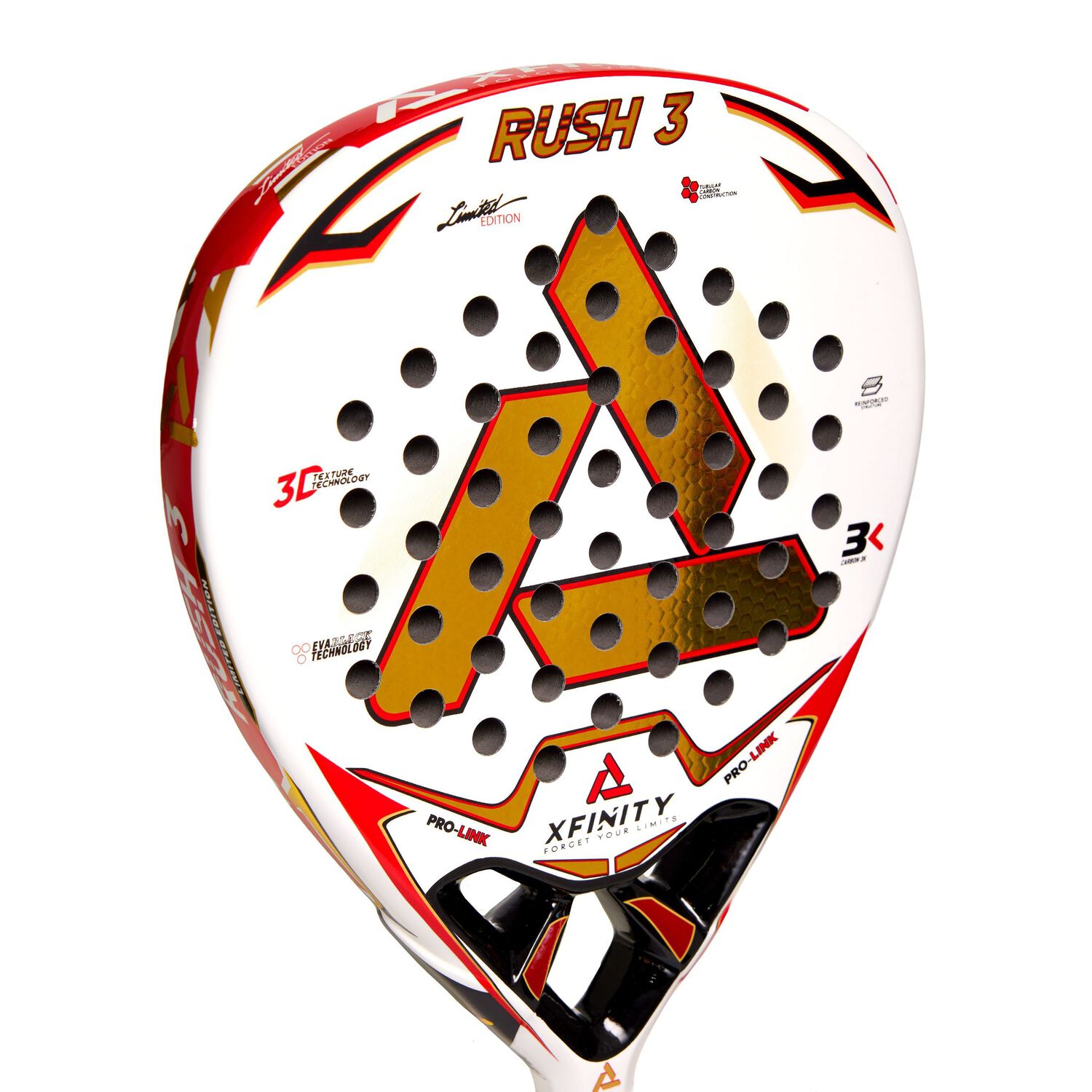 Pala Padel Xfinity Rush3 - Carbono 3k - Incluye Estuche image number 5.0