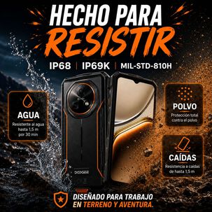 Doogee Fire 7 | Tel&eacute;fono Rugged 5g Con Bater&iacute;a De 13.000 Mah