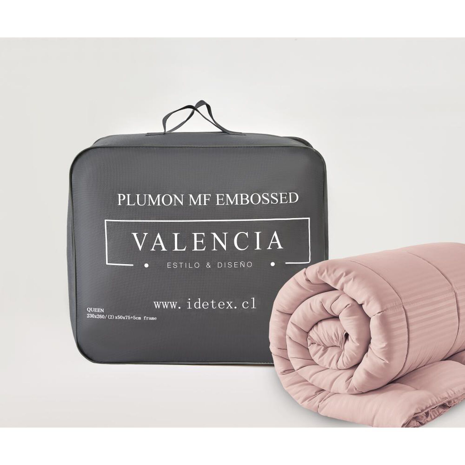 Plum&oacute;n Valencia Embossed / King image number 3.0