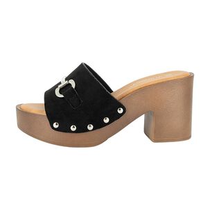 Sandalia Plataforma Rock Negro Alquimia