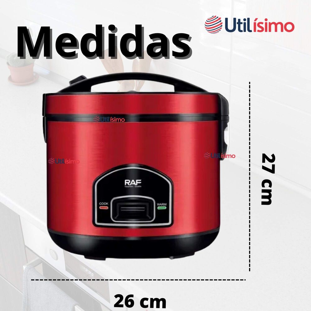 Olla Arrocera Multifuncional Eléctrica 5 Litros 900w De Potencia image number 2.0