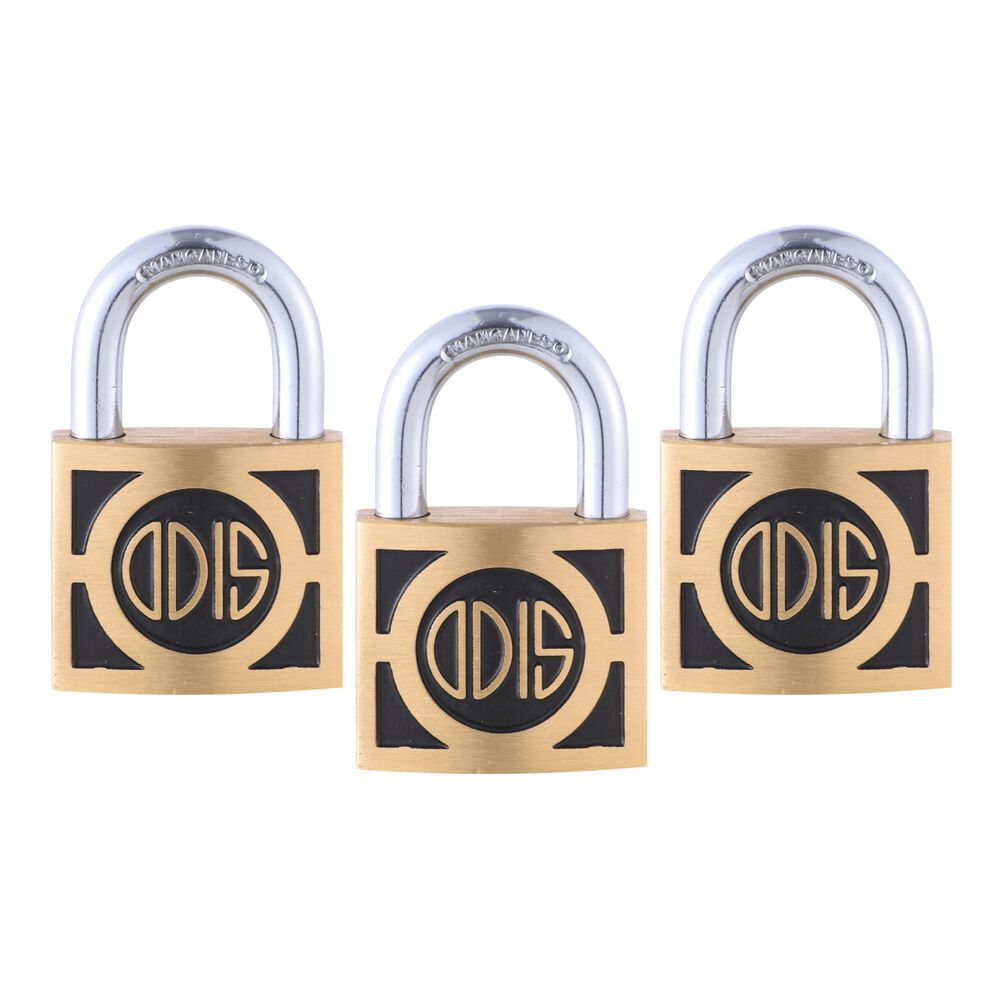 Pack 3 Candados Odis 350 50mm - Llaves Iguales image number 0.0