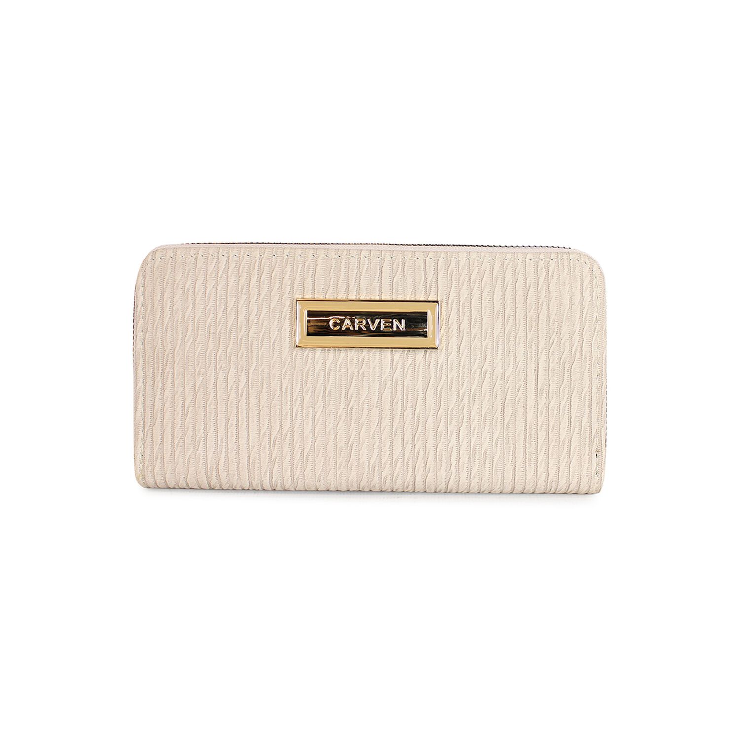 Billetera Mujer Abby Beige Carven image number 0.0