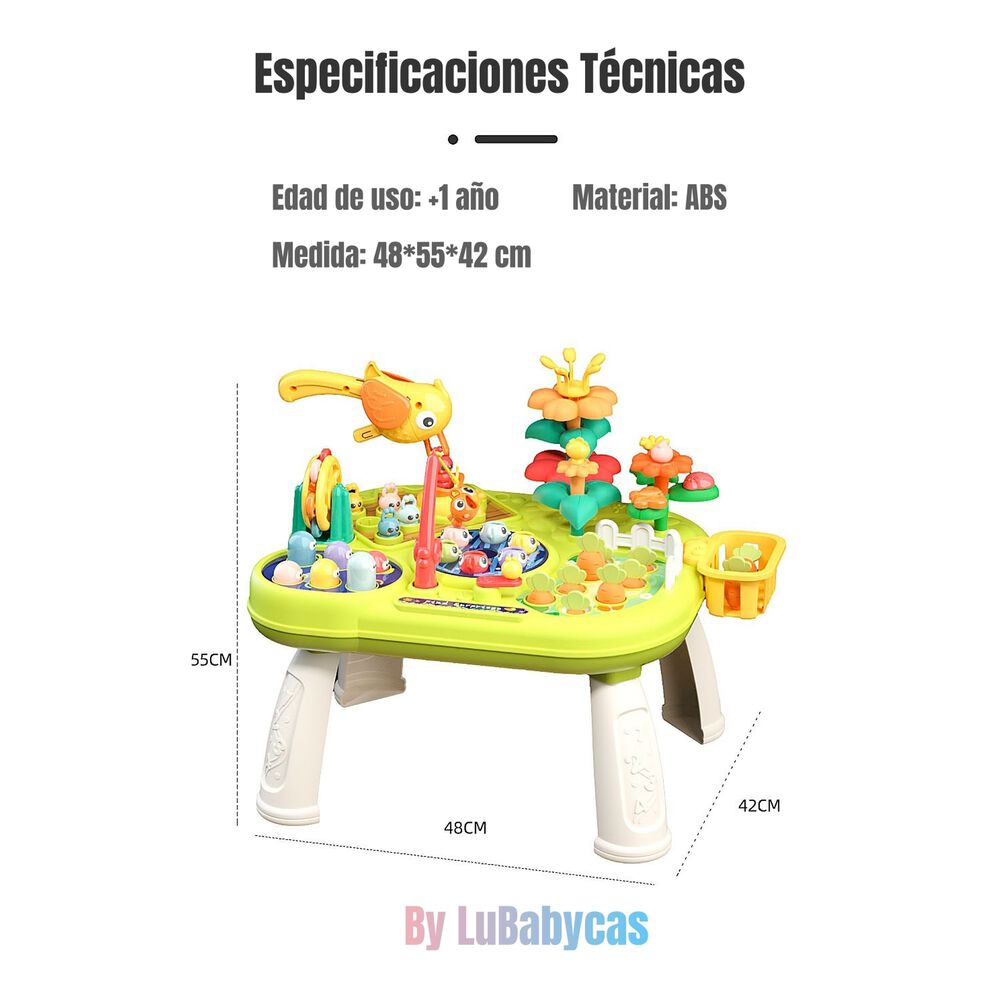 Mesa De Actividades 9 Juegos By Lubabycas image number 7.0