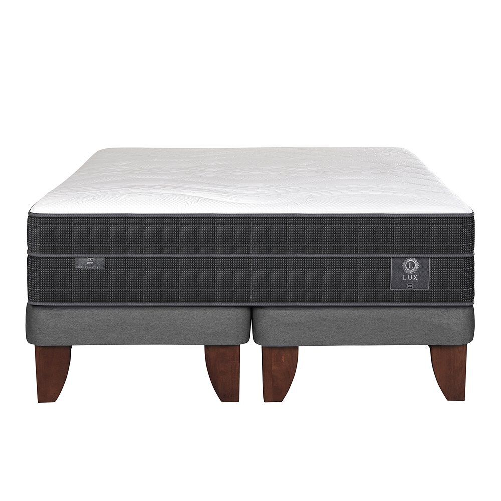 Cama Europea Cic Lux / 2 Plazas / Base Dividida image number 1.0