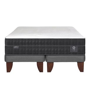 Cama Europea Cic Lux / 2 Plazas / Base Dividida
