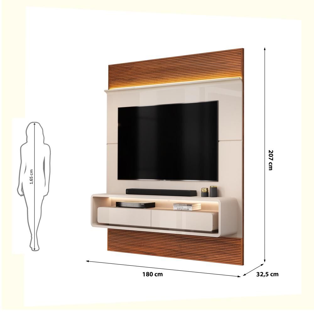 Panel Tv Altavision Taylor / 2 Cajones image number 1.0