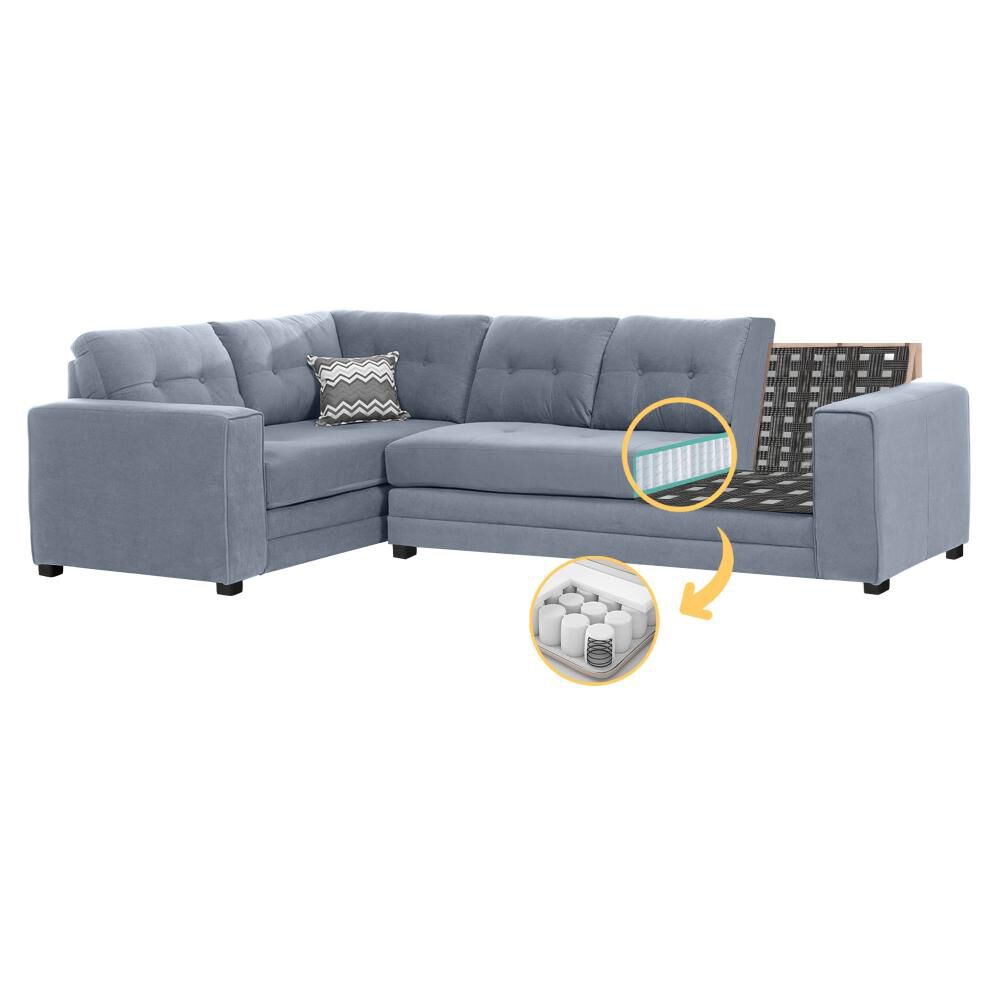 Sofá Seccional Living Factory New Dubai / 6 Cuerpos image number 3.0