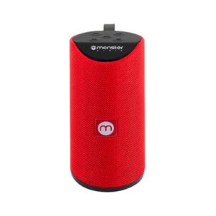 Parlante Inalambrico Bluetooth Tws Aux Micro Sd Rojo