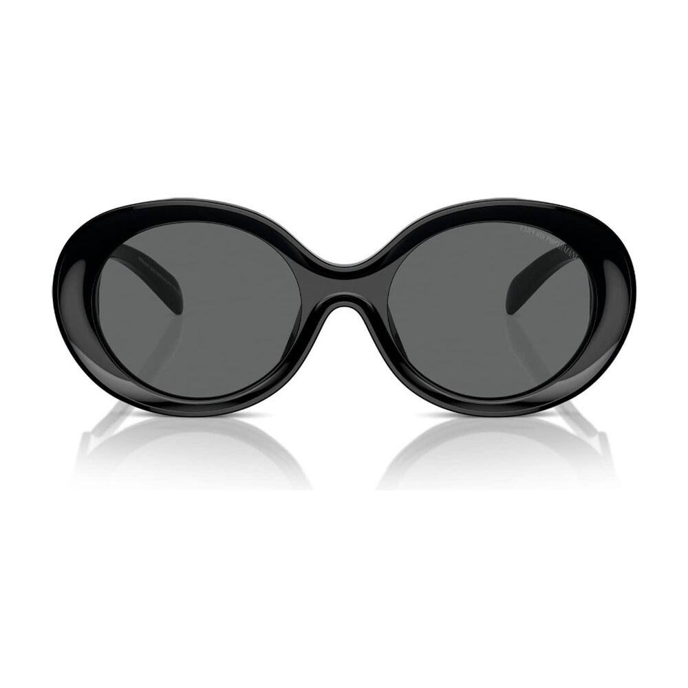Lentes De Sol Negro Pulido Sustentable Emporio Armani image number 0.0