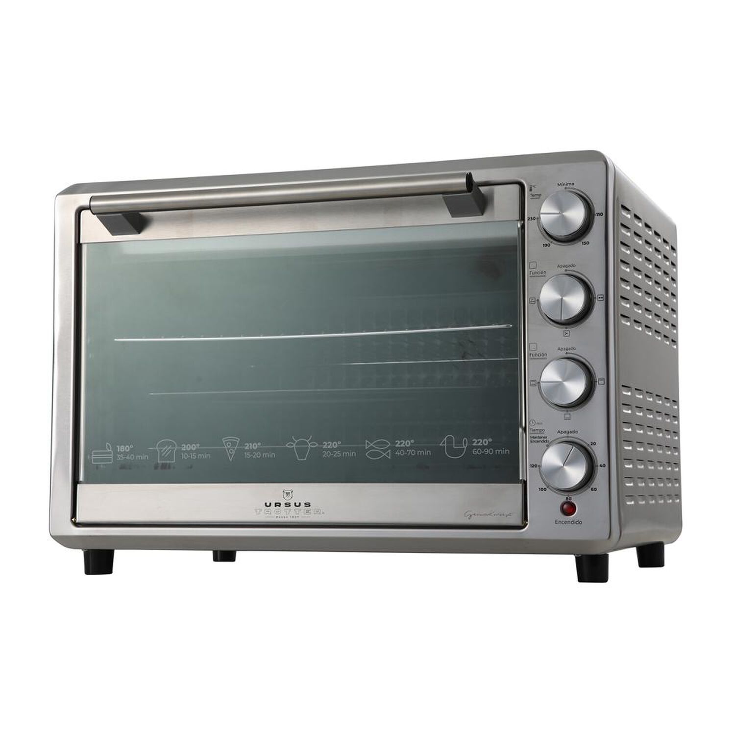 Horno El&eacute;ctrico Ursus Trotter UT-Backofen Pro-i 80l  / 80 Litros / 2200 W image number 1.0