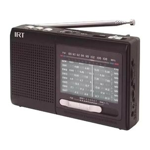 Radio Portatil 9 Bandas Fm Am Sw Usb Negro