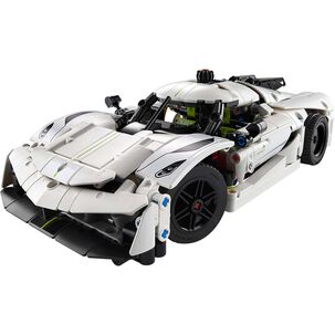 Lego Technic - Hiperauto Koenigsegg Jesko Absolut Blanco - 42184