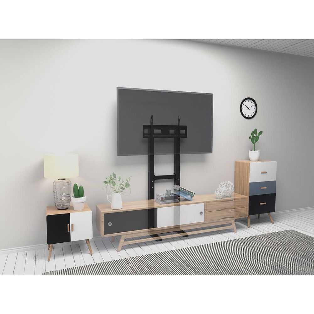 Soporte Pedestal Tv Contra Pared 32" A 85" Sin Perforaciones! - Brasforma image number 0.0