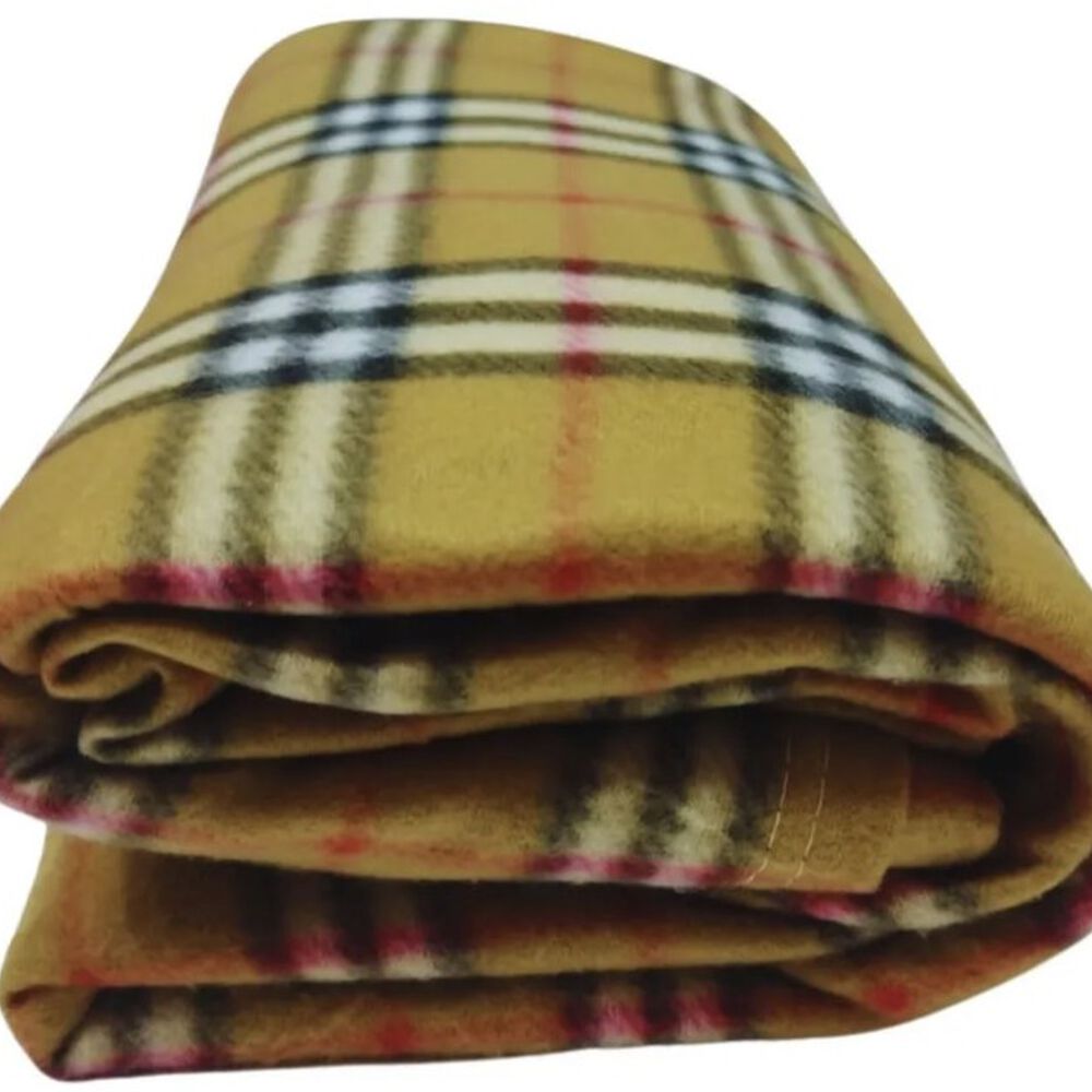 Frazada De Polar 2plazas 200x230cm Manta Estampada. Beige image number 3.0