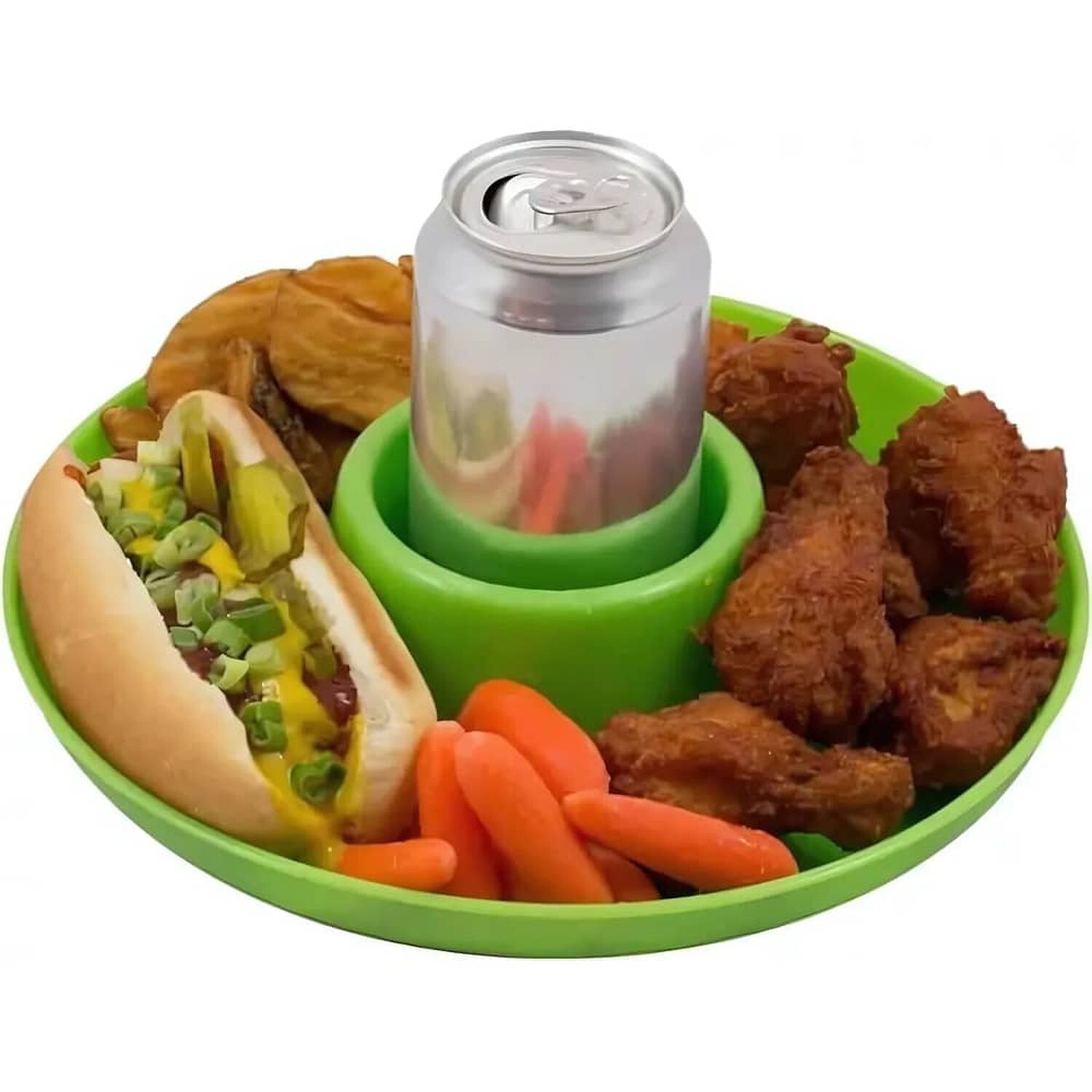 Bandeja De Comida Y Bebida, Plato Para Fiesta, Plato Snack image number 2.0