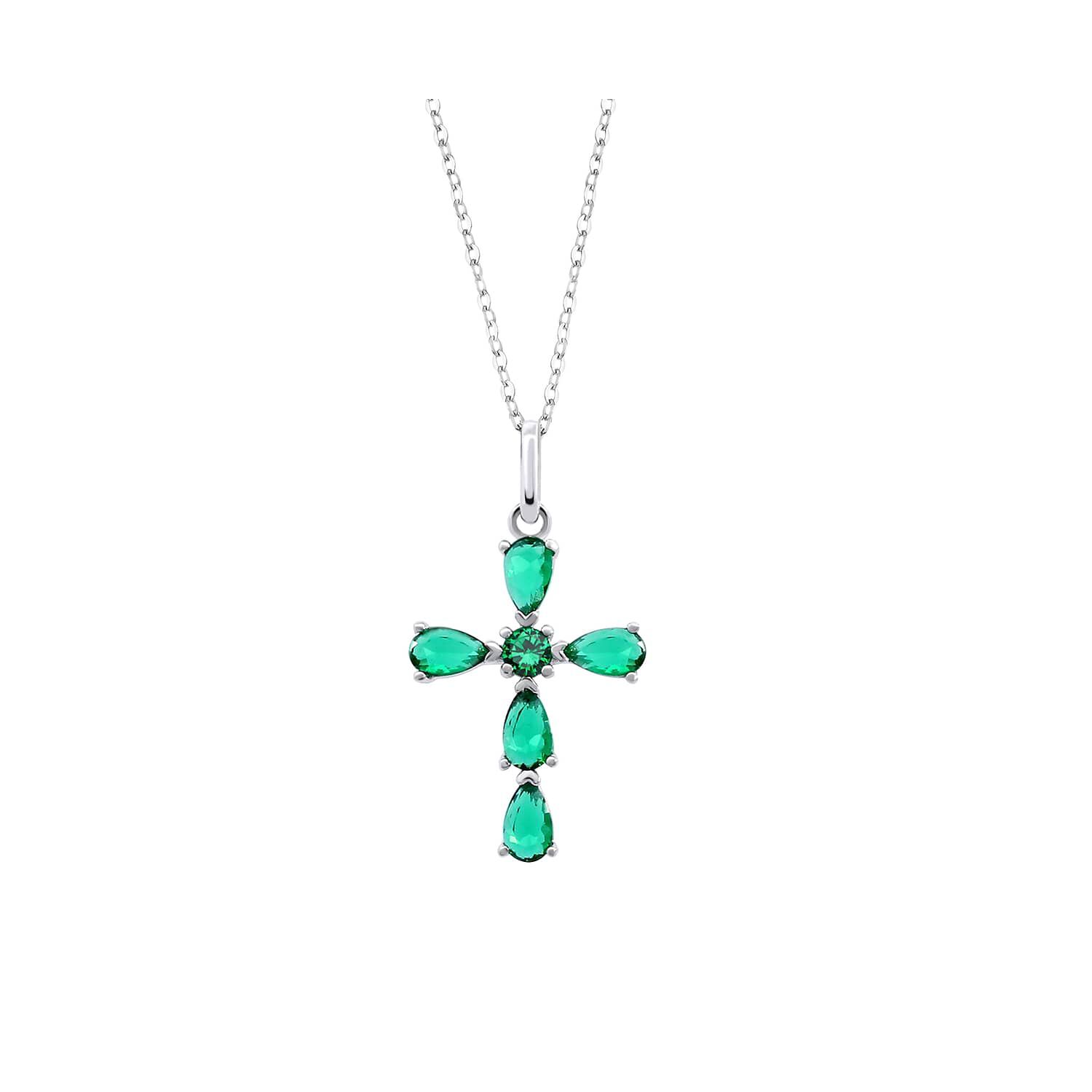 Collar Lp3558-1/2 Lotus Silver Mujer Leros image number 0.0