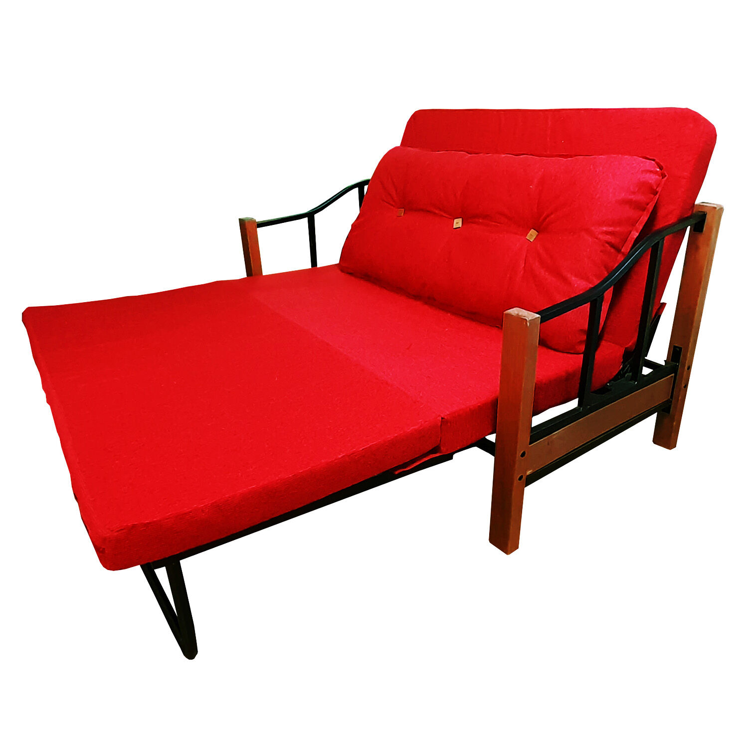 Sofa Cama 2 Cuerpos Ranco " Rojo" image number 1.0