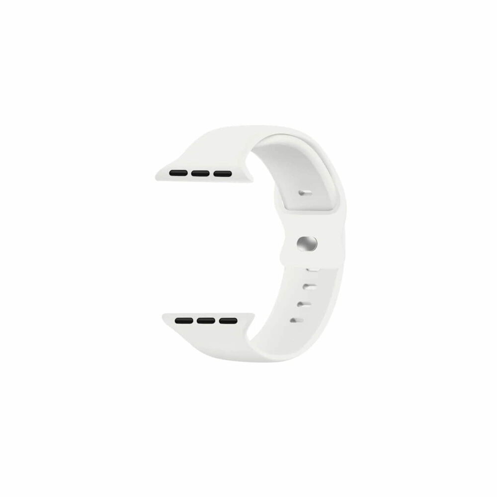 Correa Apple Watch Silicona Blanco S/m 42x44x45mm image number 0.0