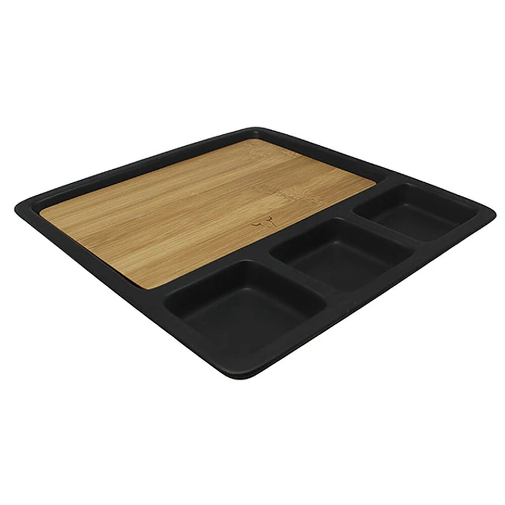 Tabla Aperitivo Madera Ceramica Demontable Wayu M 25x11 Cm image number 0.0