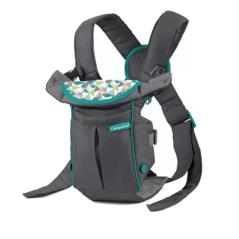 Portabebés Swift Classic Con Bolsillo Gris Infantino image number 0.0