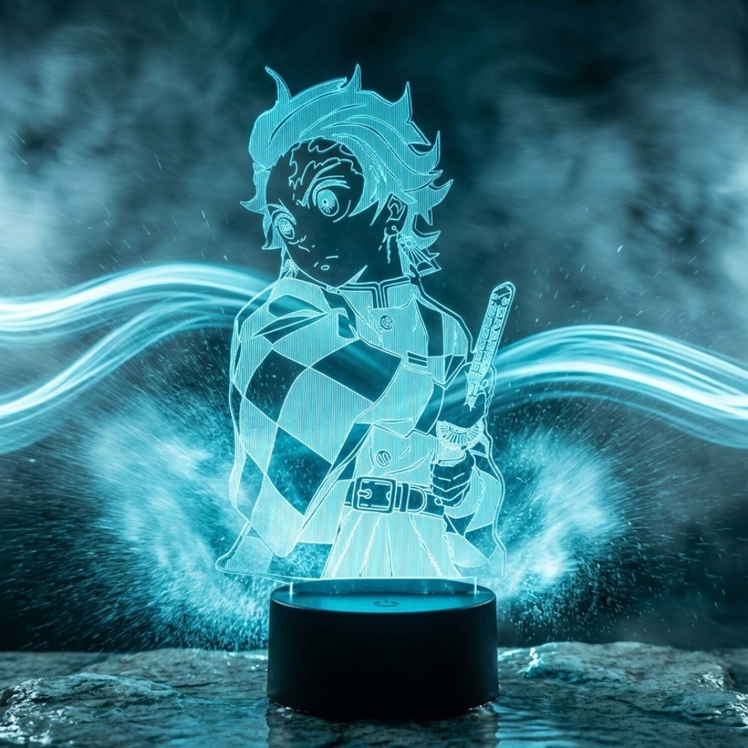 L&aacute;mpara 3d Tanjiro Kamado- Kimetsu No Yaiba image number 0.0