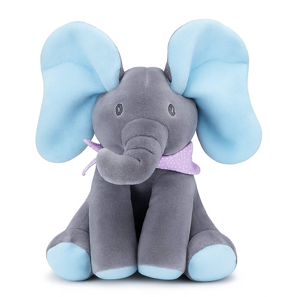 Peluche Interactivo Animado Musica + Juego Elefante Bebe image number 8.0