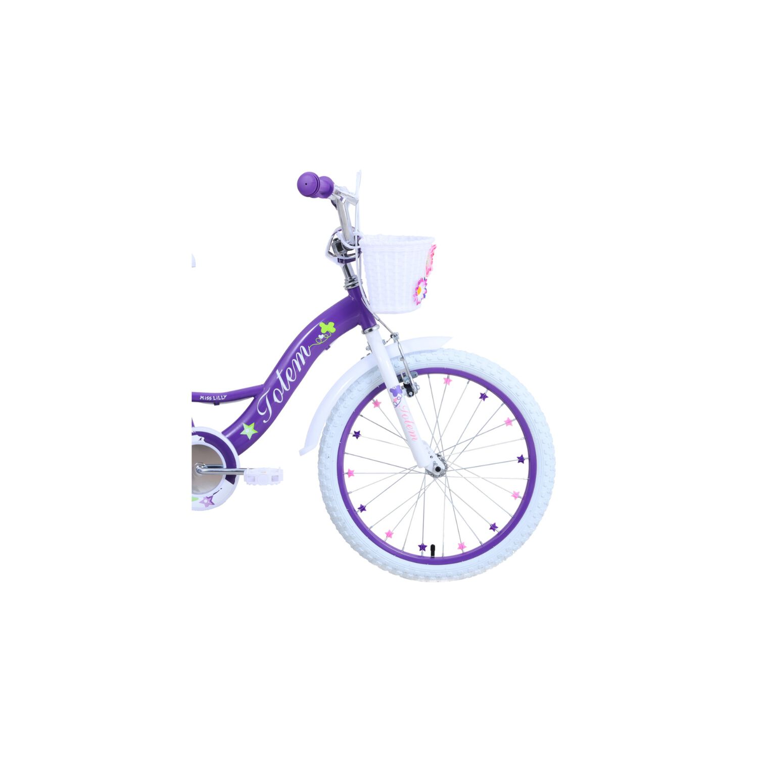 Bicicleta Totem Infantil Aro 20 Miss Lilly Violeta image number 3.0