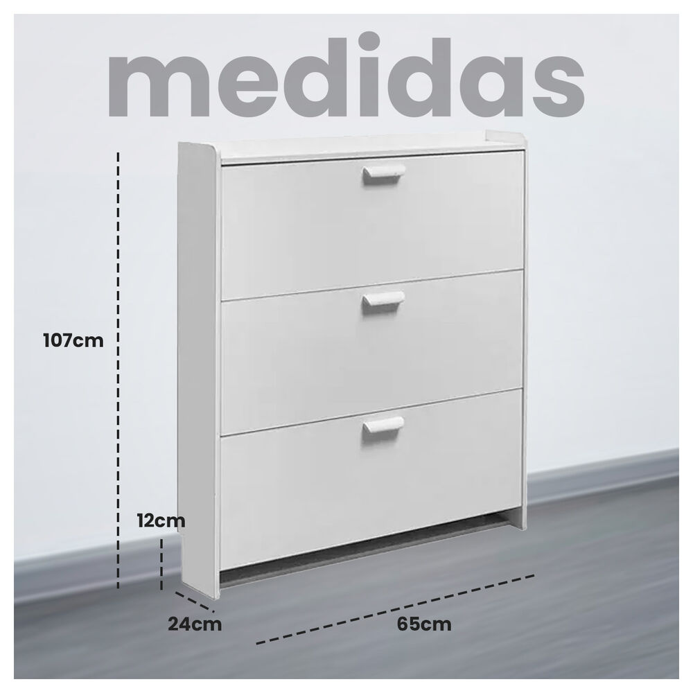 Mueble Zapatero Organizador Estante Para Zapatos Vtrin image number 5.0