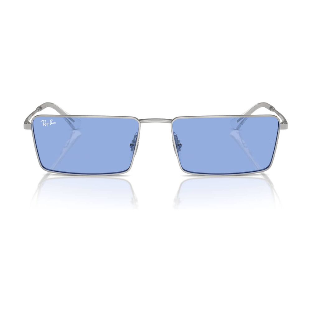 Lentes De Sol Emy Plateado Bio-based Sustentable Ray-ban image number 0.0
