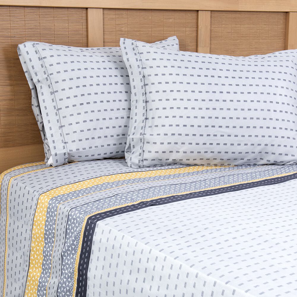 Sabana Estampada Plumetti 2 P Birch image number 1.0