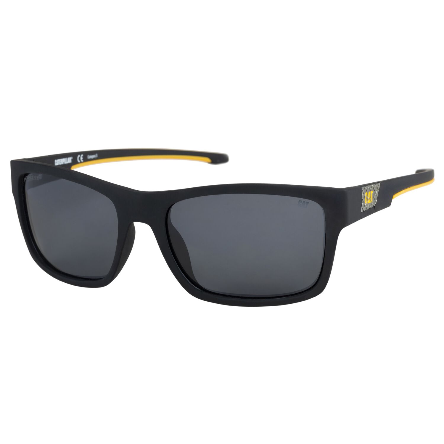 Lentes De Sol Polarizados Cat Cts-coder-104p Negro image number 0.0