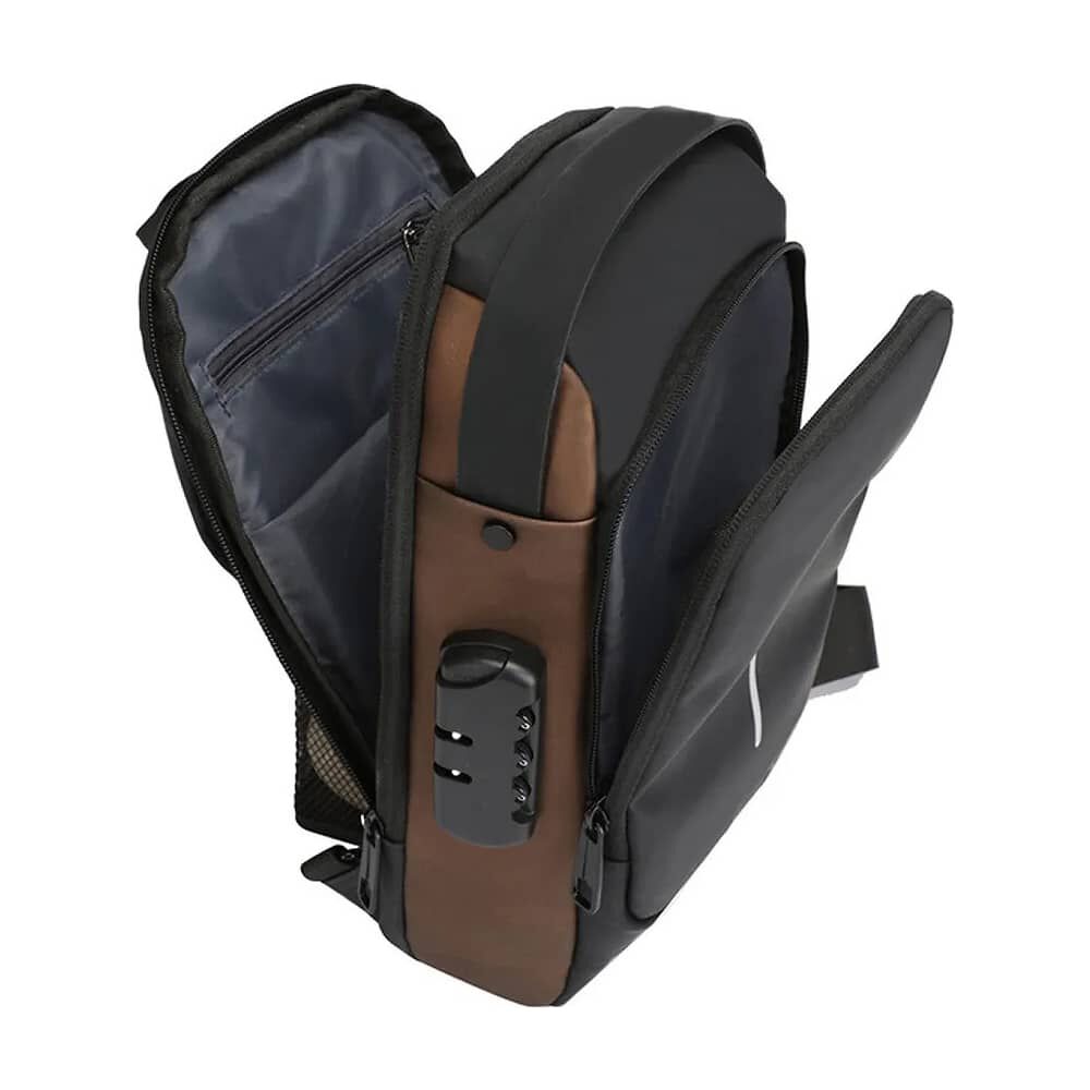 Mochila De Moto Anti-robo Impermeable Bandolera Deportivo image number 3.0