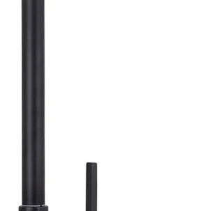 Llave Grifo Monomando Para Lavaplatos Modelo Ravello Marca Stretto 5 A&ntilde;os De Garantia Eficiencia Hidrica Negro Mate